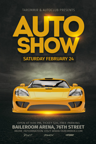 90-Auto-show-flyer