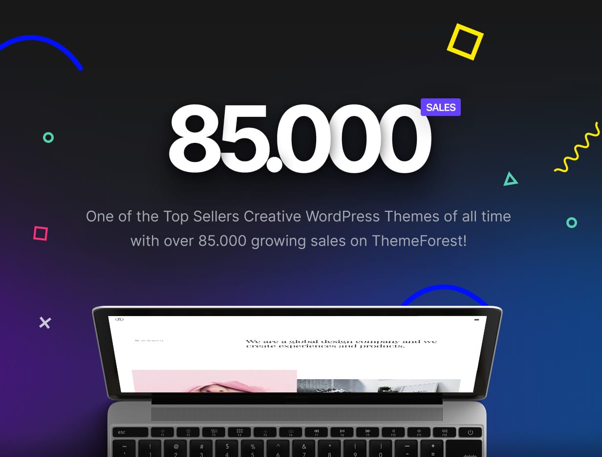 Uncode - Creative Multiuse & WooCommerce WordPress Theme - Top Seller