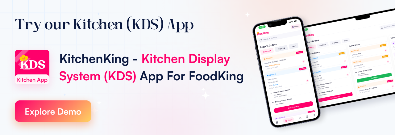 FoodKing - Restaurant Food Delivery System with Admin Panel & Delivery Man App | Restaurant POS - 1