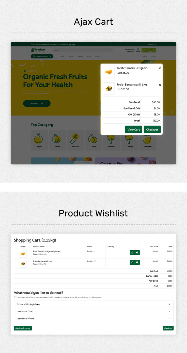 FreshGo - Organic & Supermarket Opencart Food Store - 6