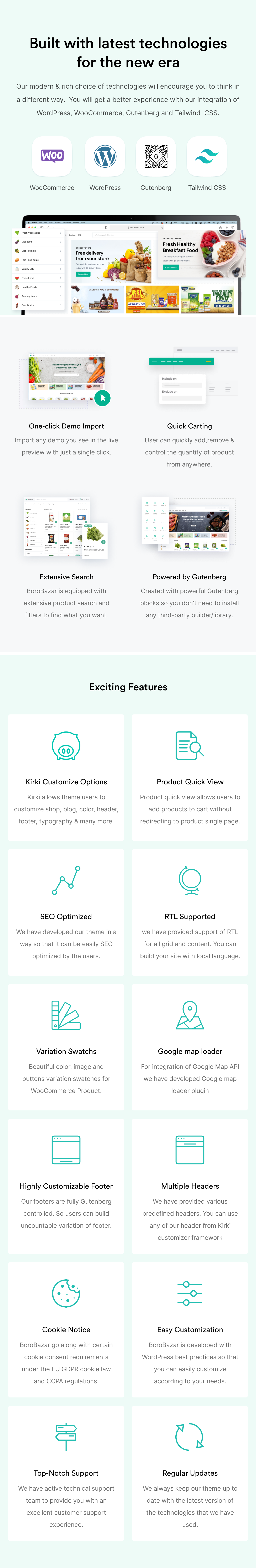 BoroBazar - Grocery Store WooCommerce WordPress theme