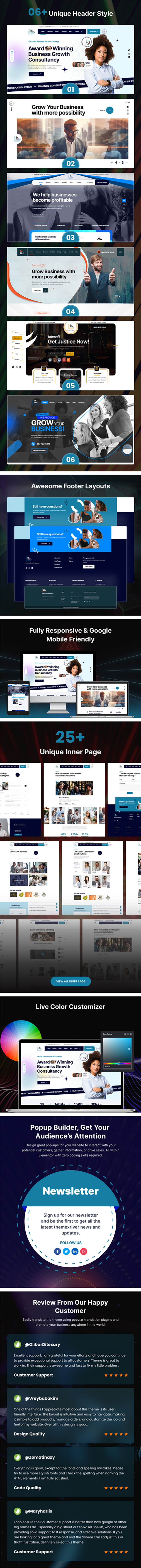 Berich - Consulting Business WordPress Theme - 7