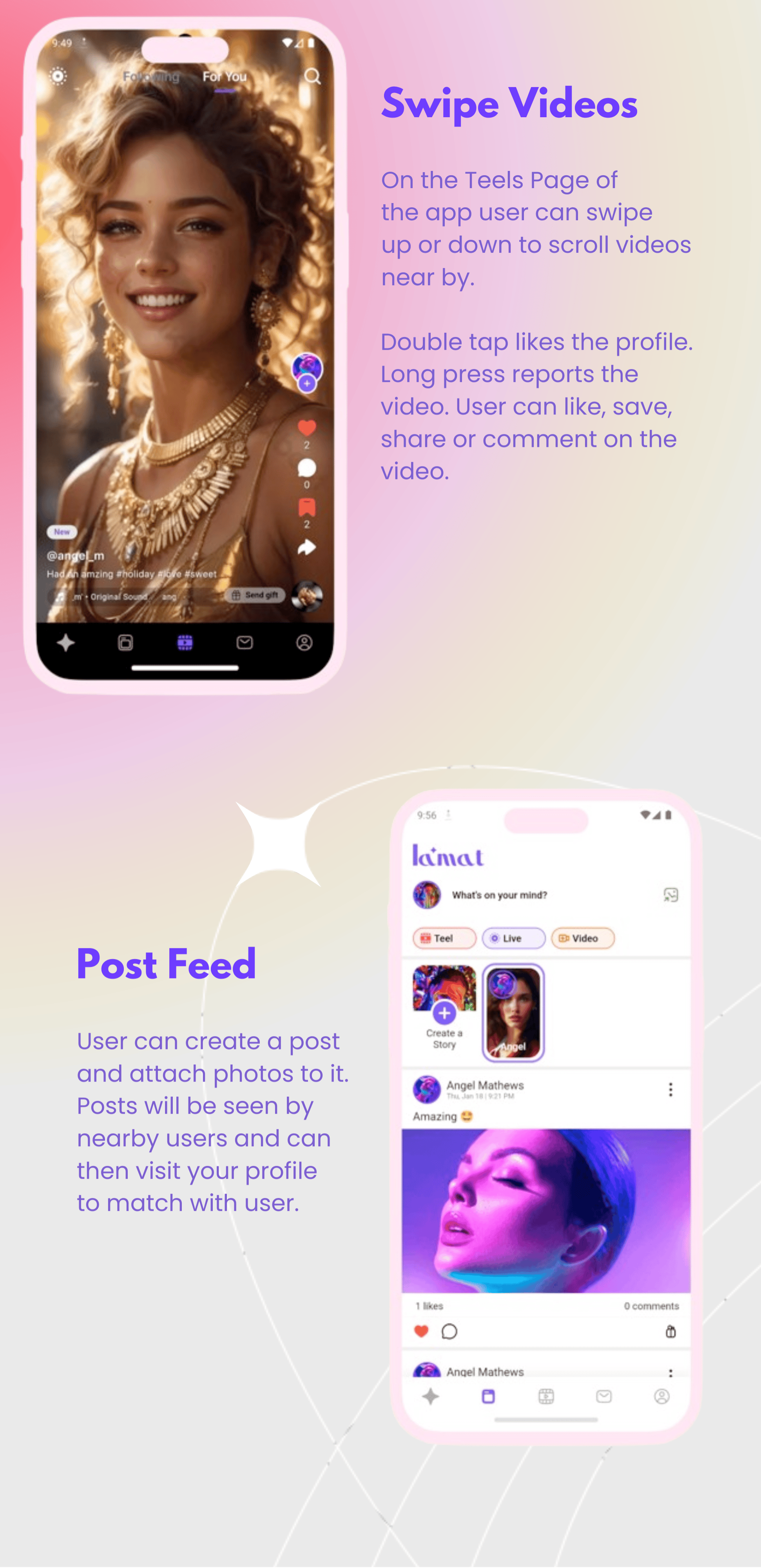 Lamat Ultimate Online Dating Platform, Video Dating, Live Stream