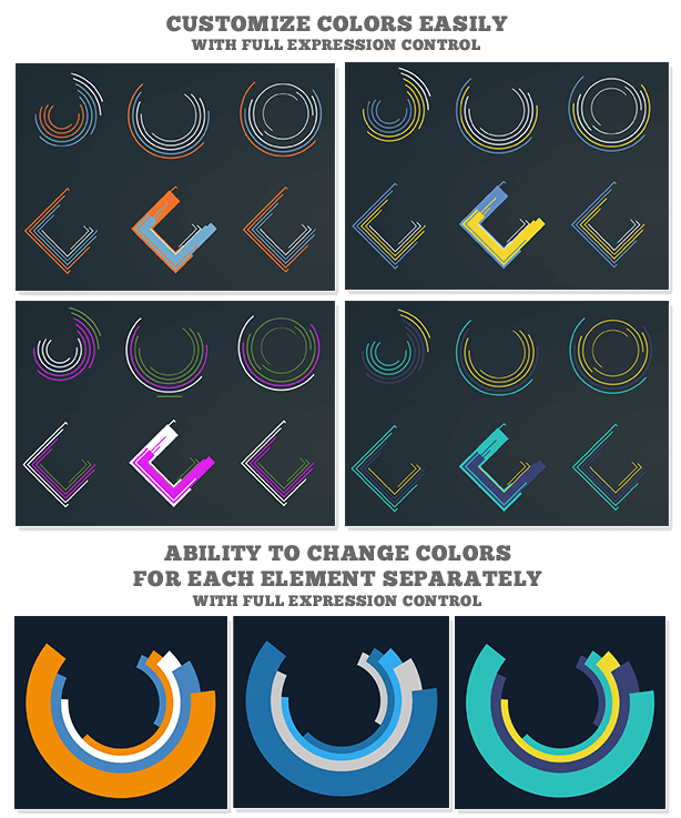 Shapes & Elements Graphic Pack - 9