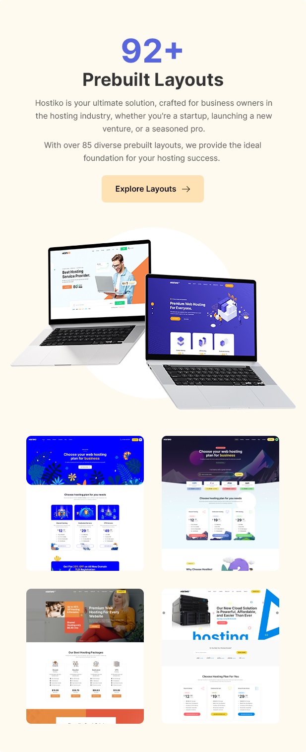 Hostiko - Hosting WordPress & WHMCS Theme - 4