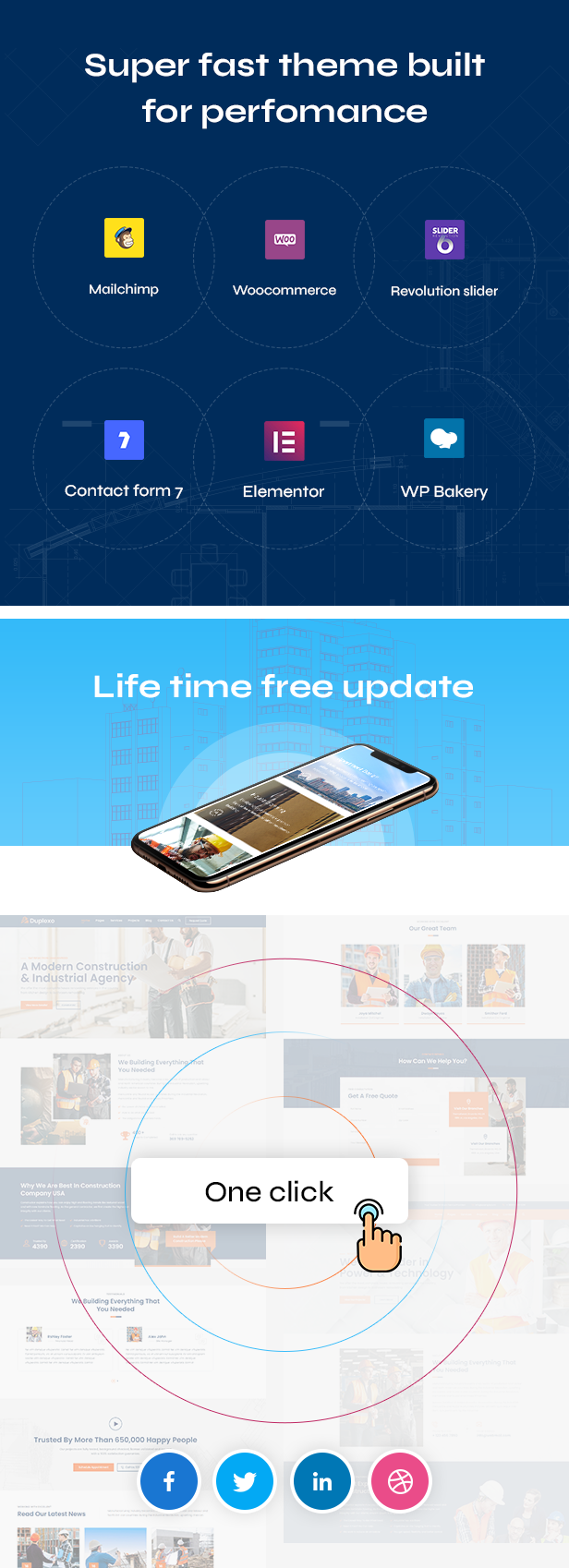Duplexo construction WordPress Theme