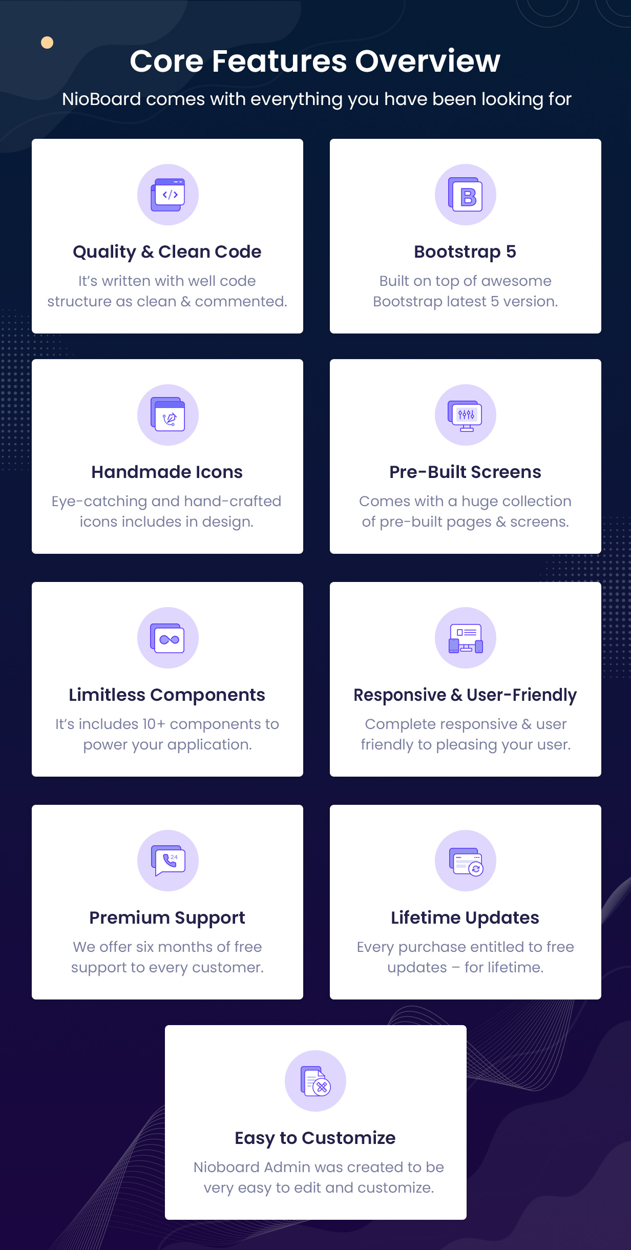 NioBoard - React Bootstrap Template