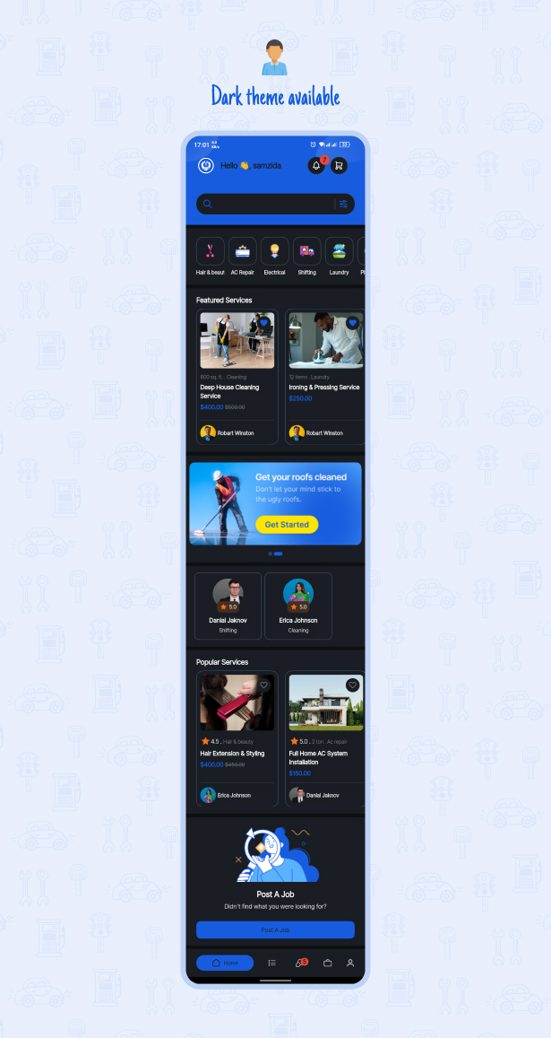 Prohandy - On Demand Home Service Marketplace Platform
