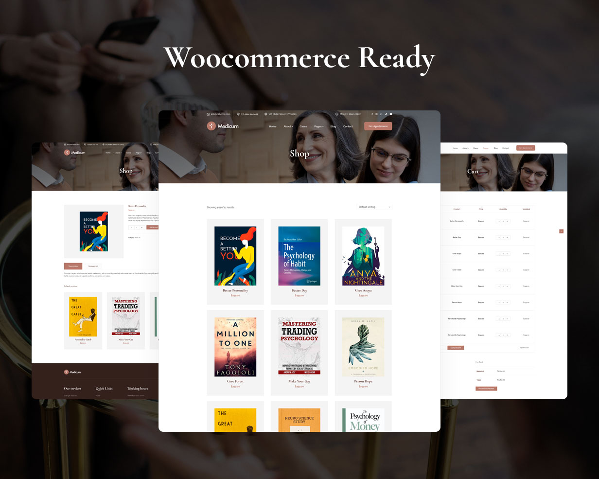 Medicum – Psychology & Counseling WordPress Theme 