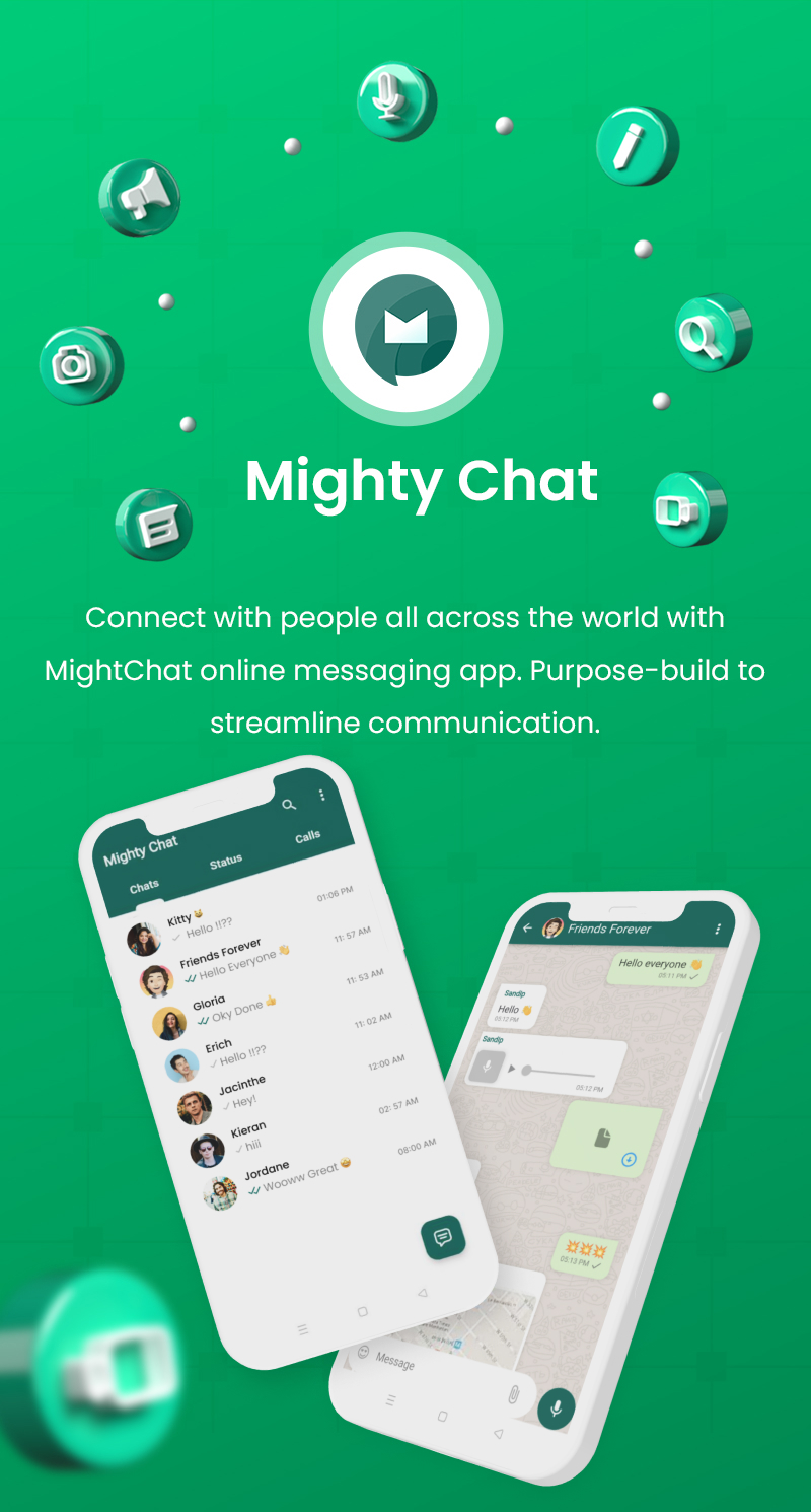 MightyChat- Chat App With Firebase Backend + Agora.io - 7