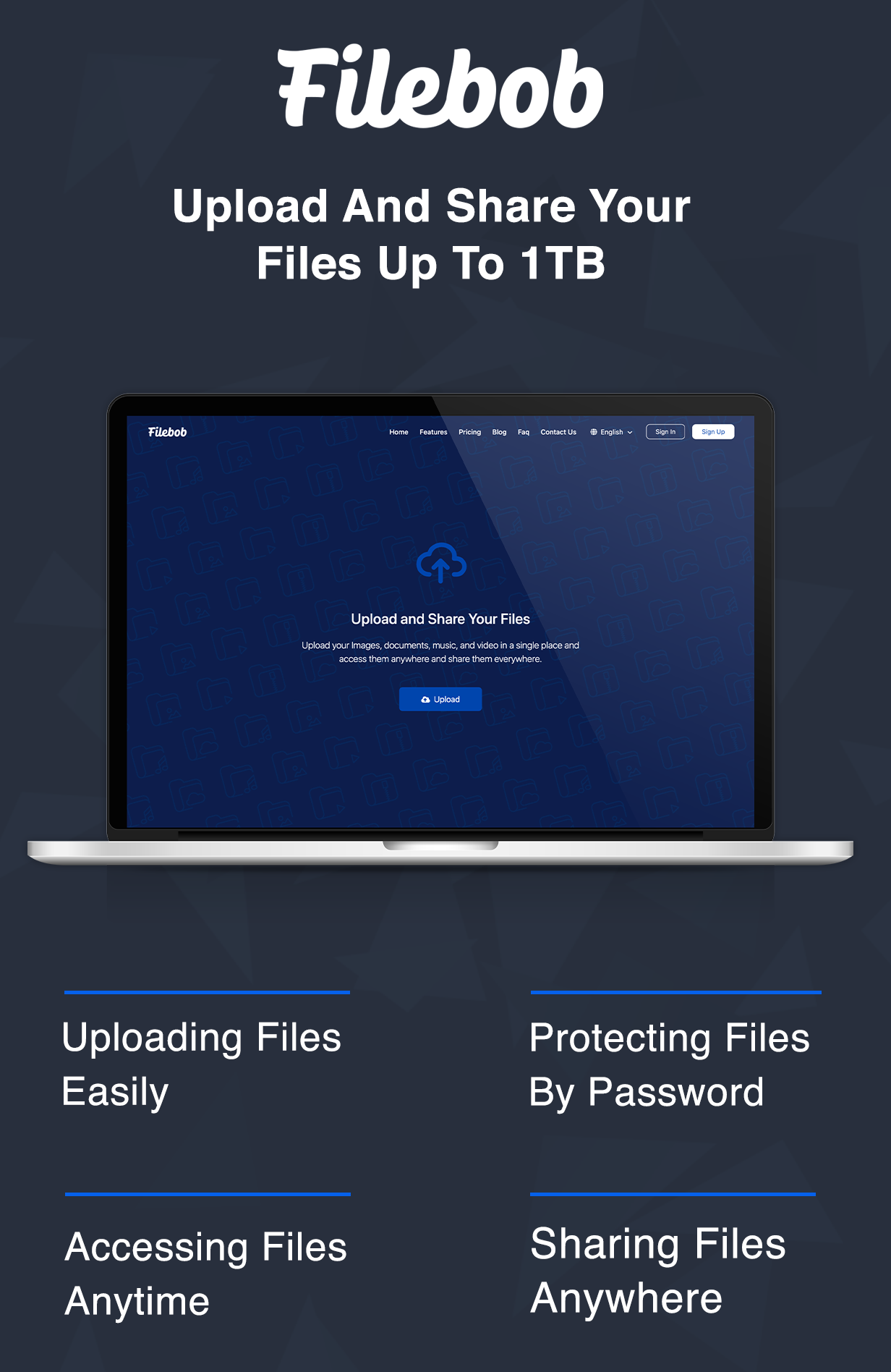 Filebob - File Sharing And Storage Platform (SAAS Ready) - 7