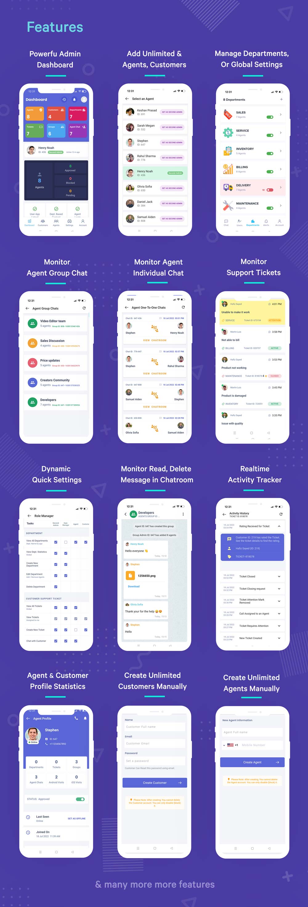 Mobijet ADMIN - Manage & Monitor Agents, Customer & Payments | Android & iOS Flutter app - 4