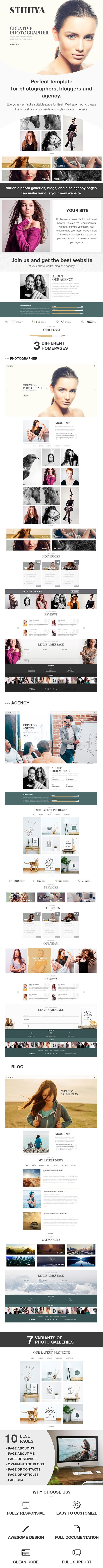 Stihiya - Photography and Portfolio Template - 1
