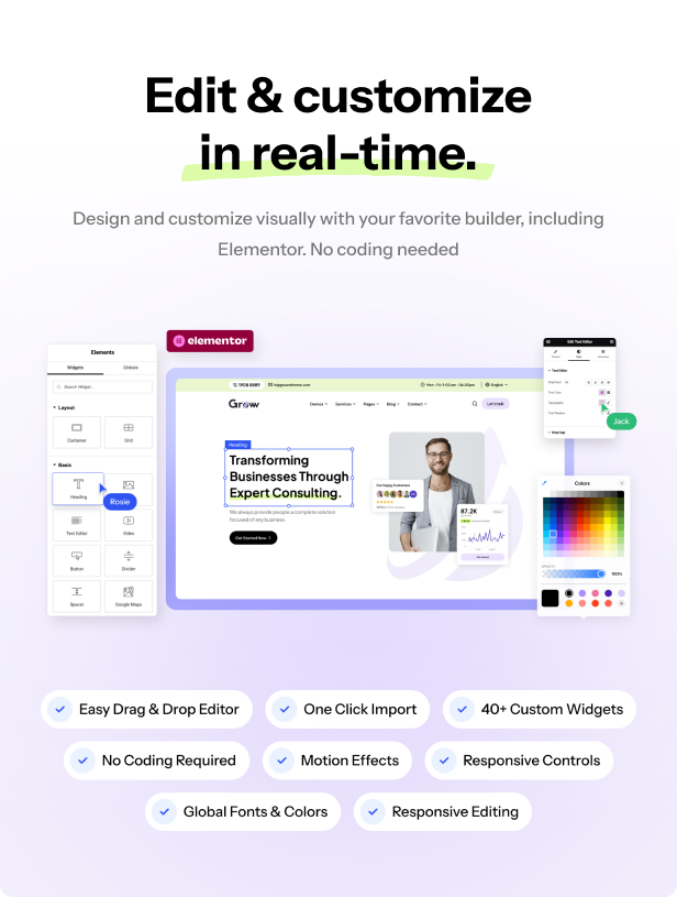 Groww - Business & Consulting WordPress Theme - 11