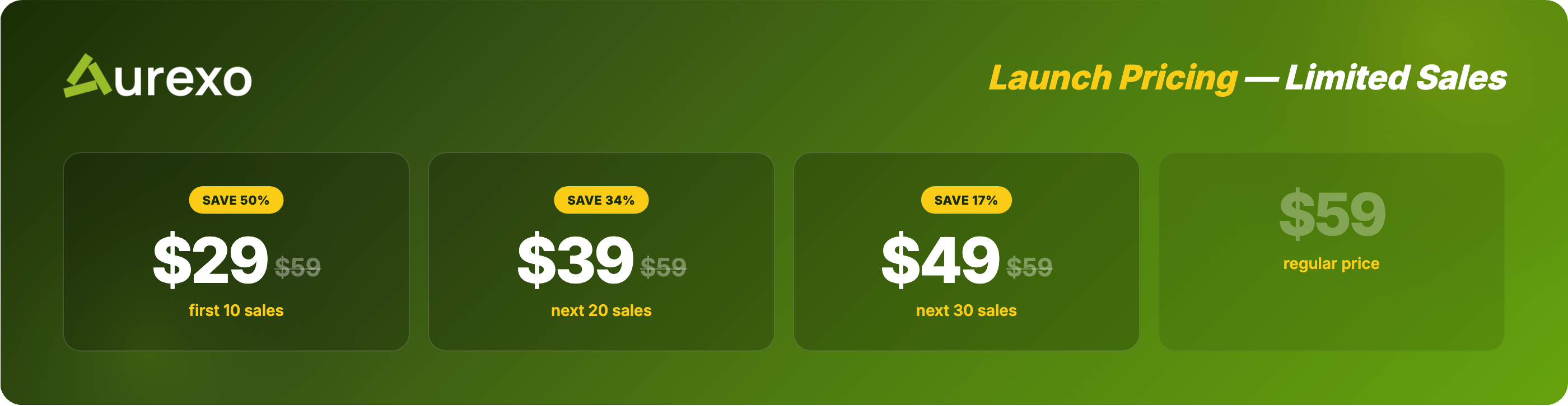 Special prices