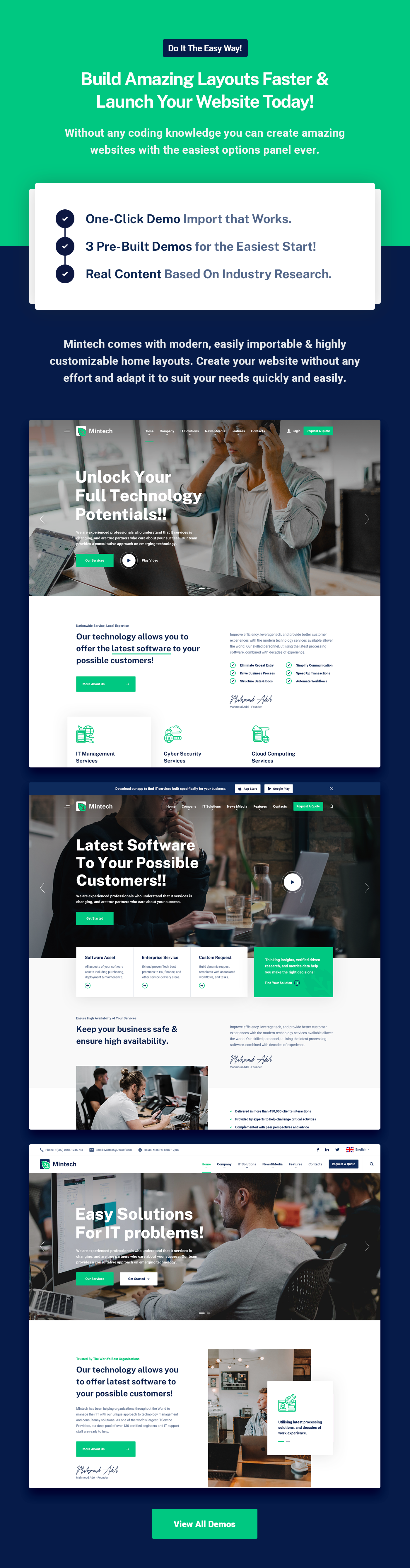 IT Solutions & Services WordPress Theme