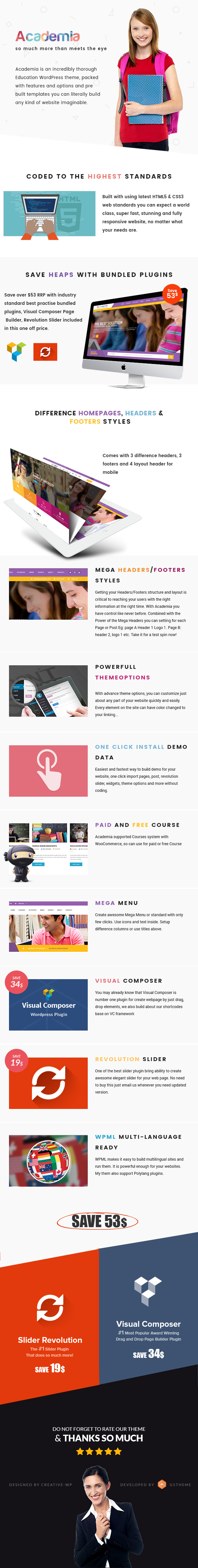 Academia - Education Center WordPress Theme - 13