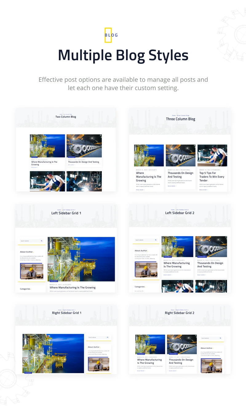 Mill | Industrial WordPress Theme - 13