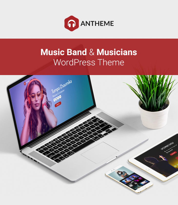 Anthem - Music Band Artist & Musical Event WordPress Theme - 2
