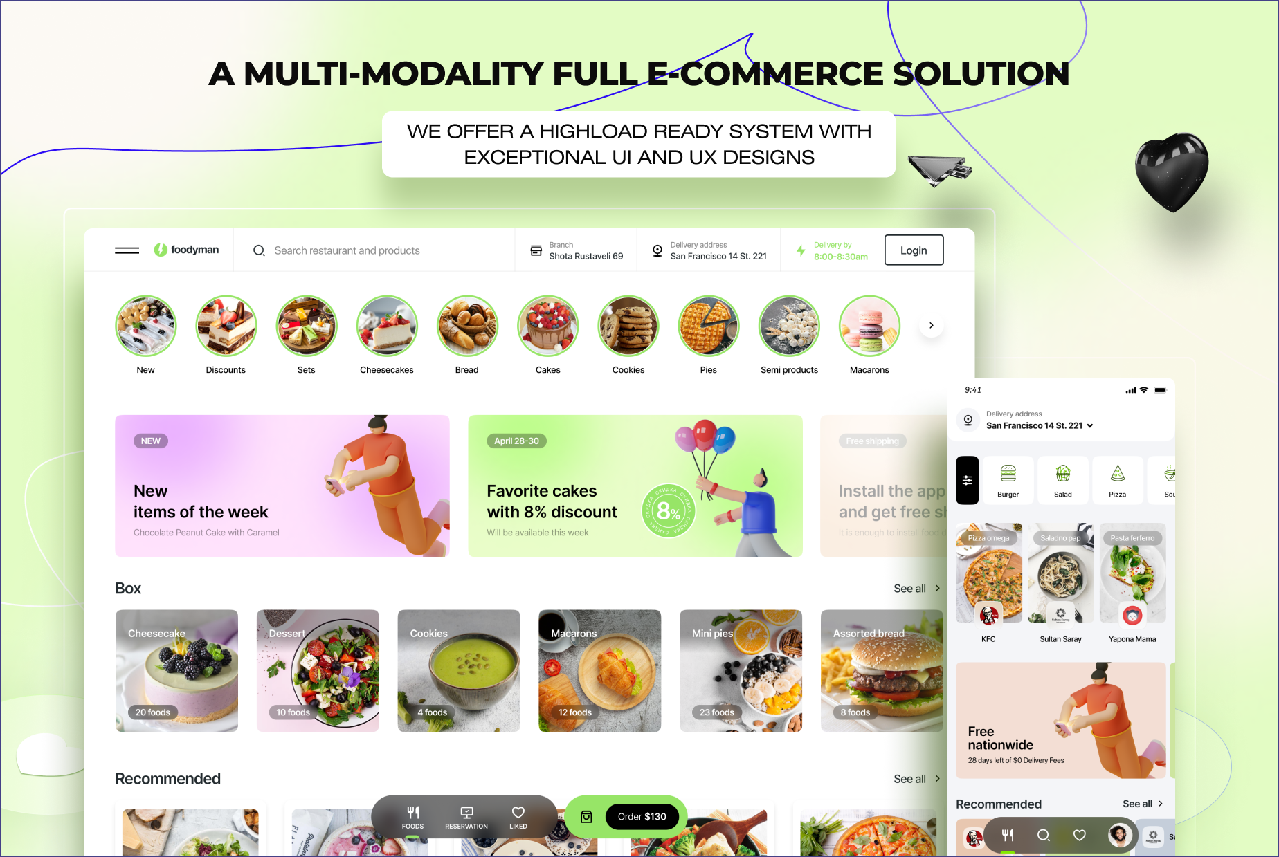 Foodyman - Single (Multi-Branch) Restaurant & Grocery Food Ordering & Delivery Platform - 8