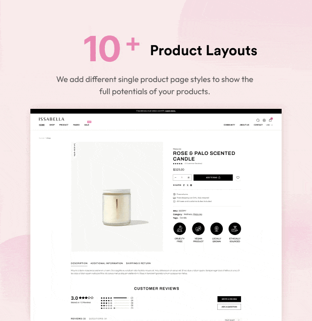 Issabella - Sexy Lingerie Adult Toy Shop WordPress Theme - 6