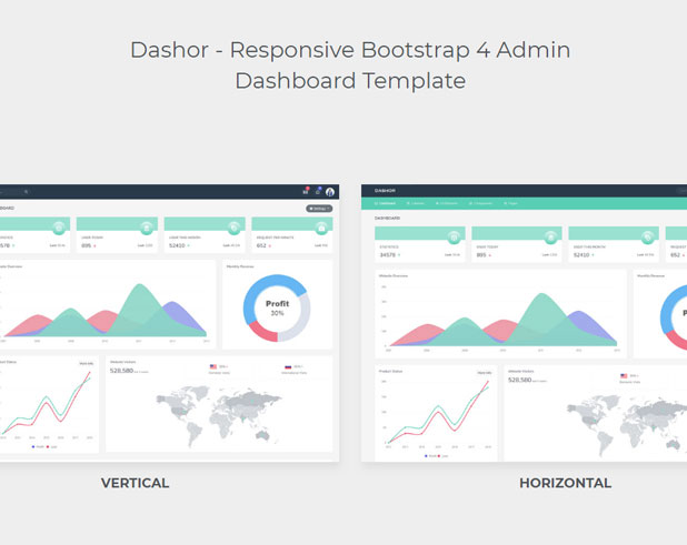 Dashor - Admin Dashboard Template - 1