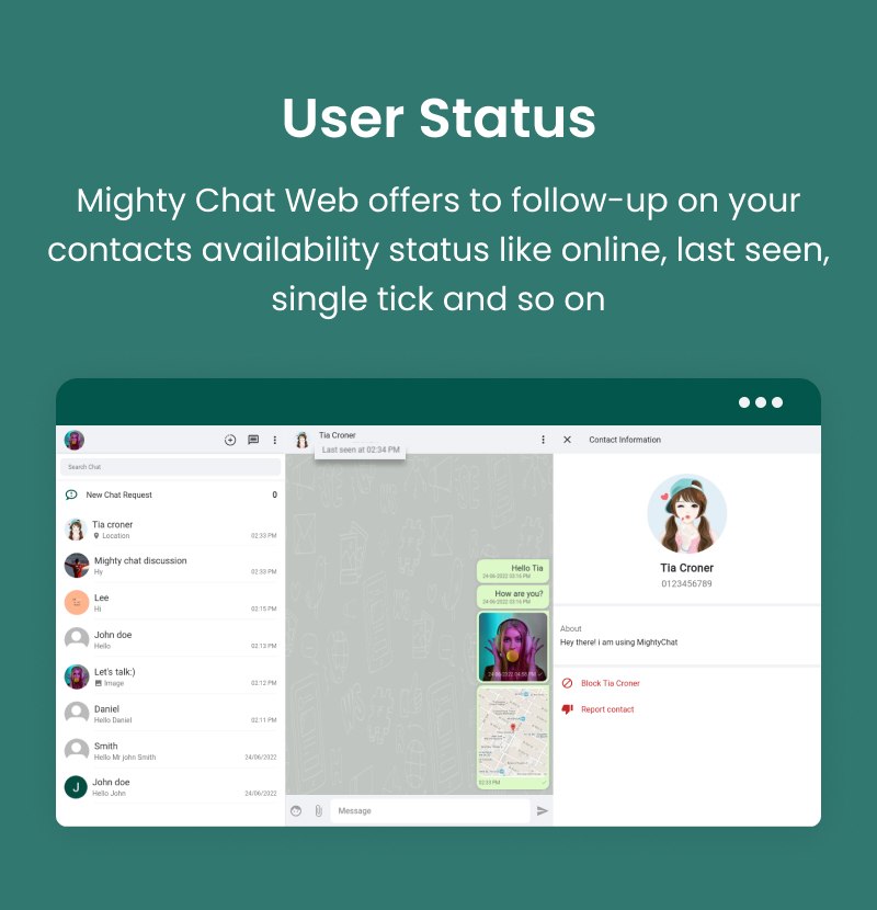 MightyChat Web- Web version of MightyChat With Firebase Backend [Add-on] - 13