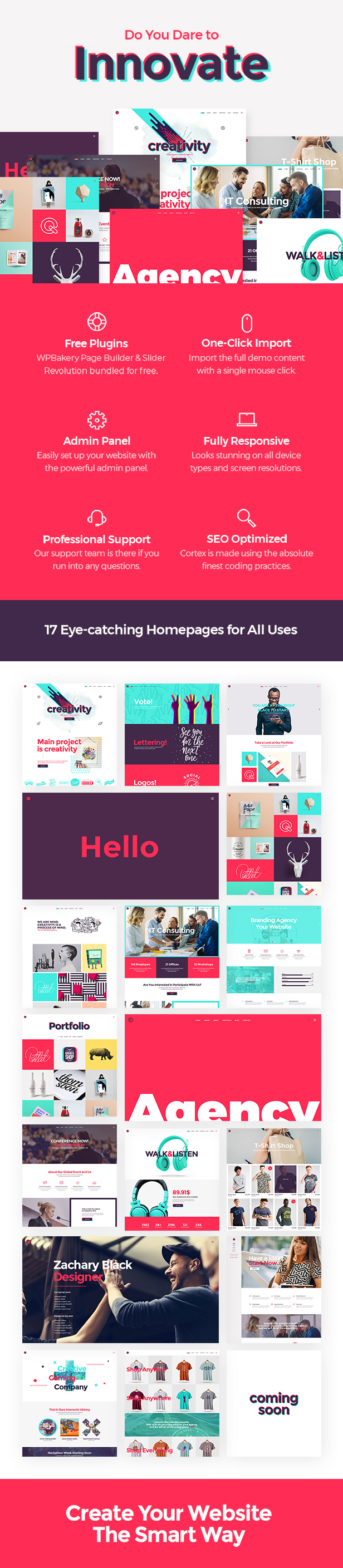 Cortex - Agency WordPress Theme - 1