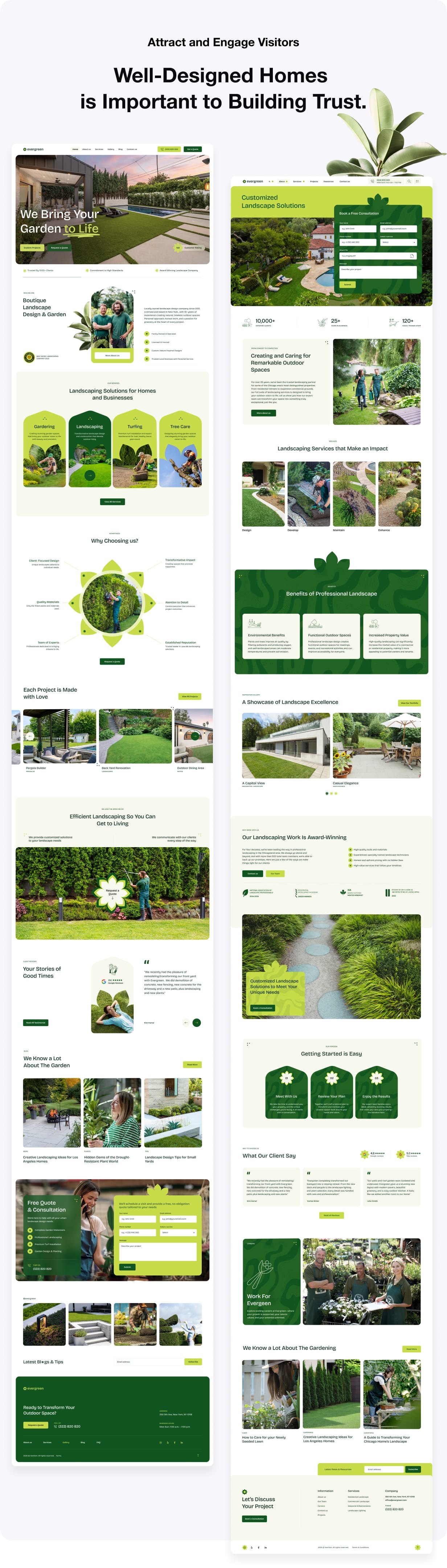 EverGreen – Landscaping Gardening WordPress Theme - 4