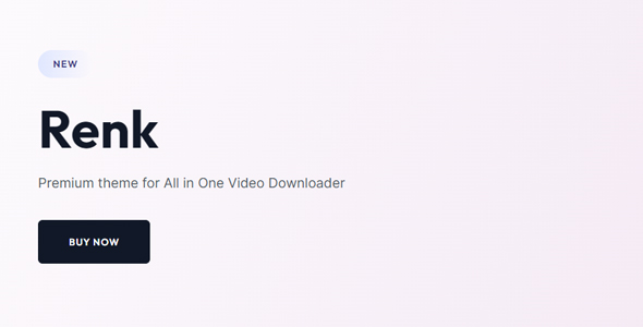 all in one video downloader theme