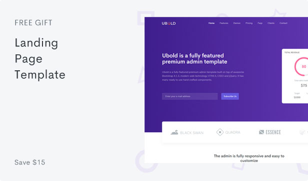 Ubold - Admin & Dashboard Template - 9