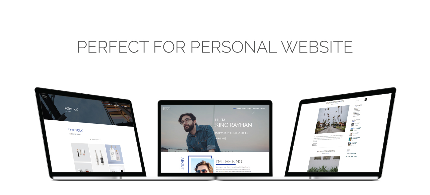Nila - Elegant Portfolio Template - 6