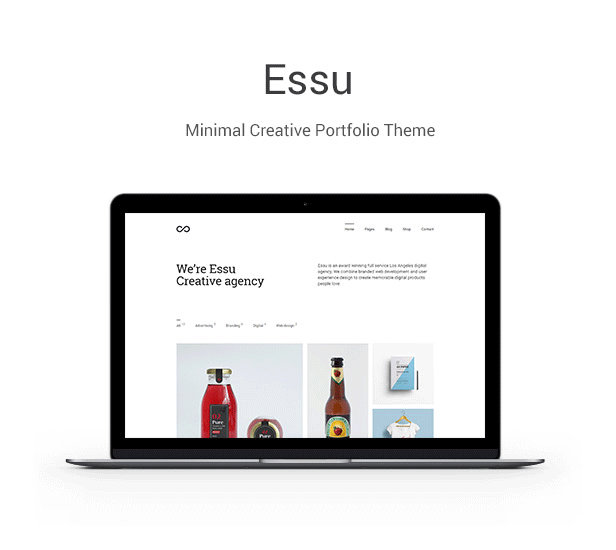 Essu - Creative Portfolio Wordpress Theme
