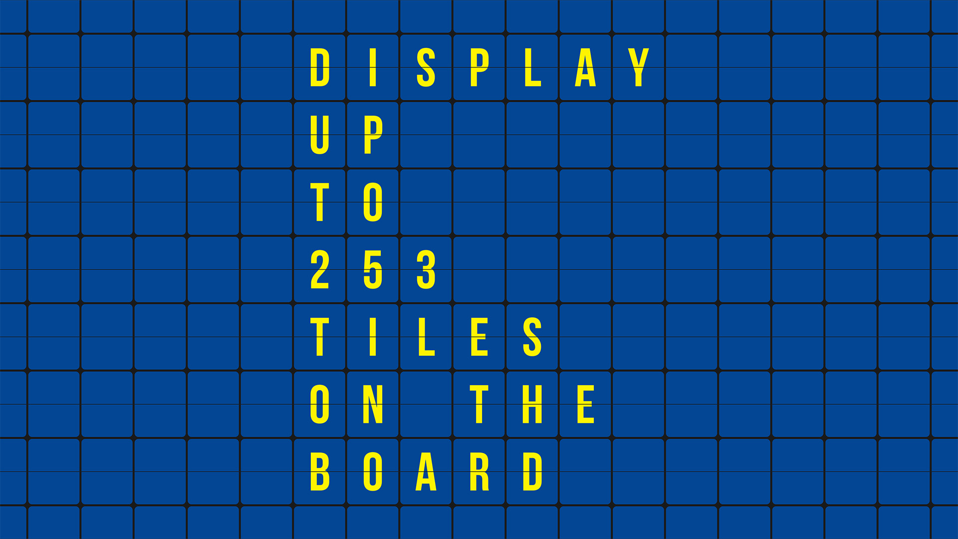 Flip Board: Full-Screen Split-Flap Display - 9