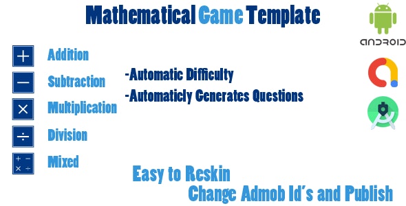 Mathematical Game Template - CodeCanyon Item for Sale