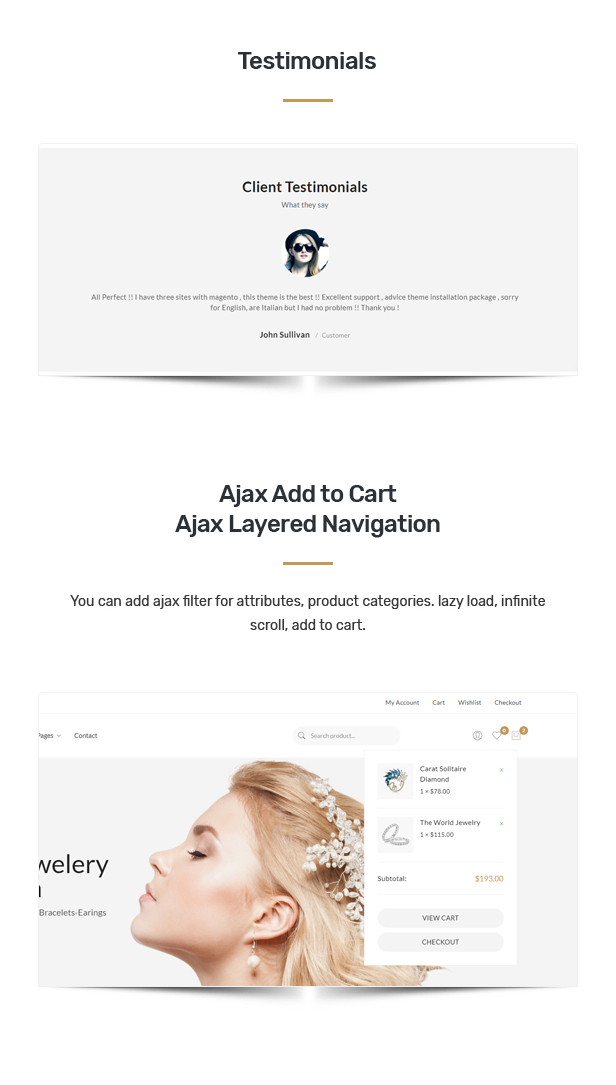Corano - Jewellery Theme for WooCommerce WordPress