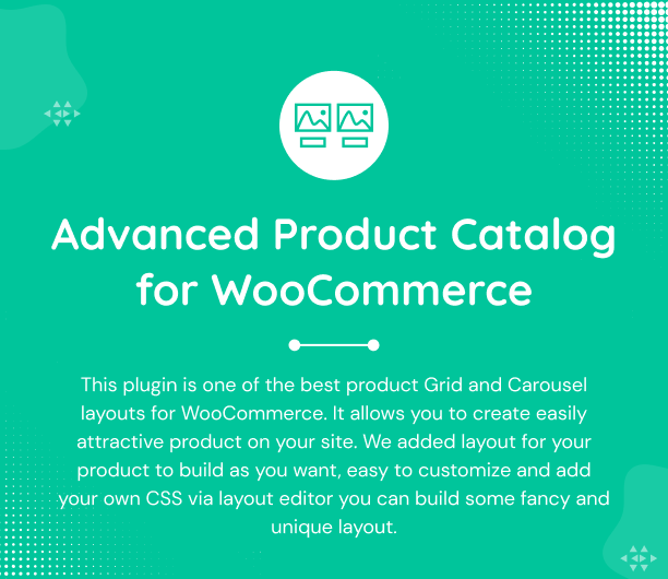 Catálogo de produtos avançado para plug-in WooCommerce WordPress