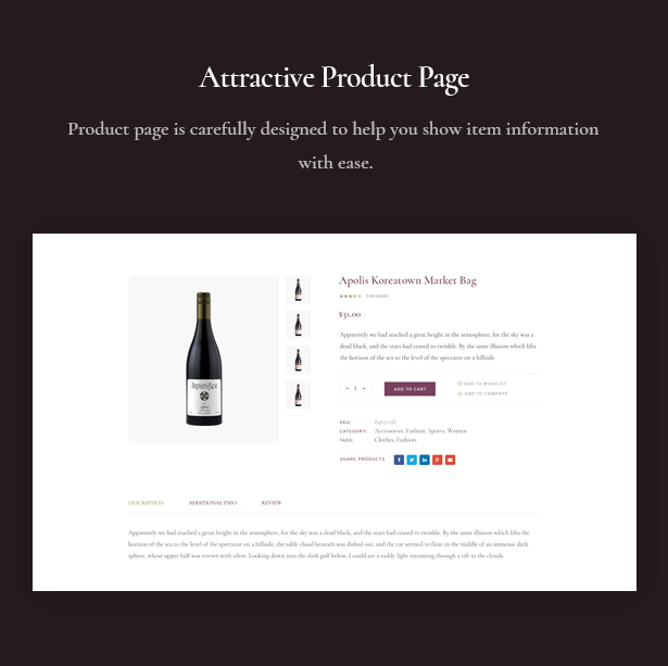 Passo Bosco is a Wine & Winery WordPress