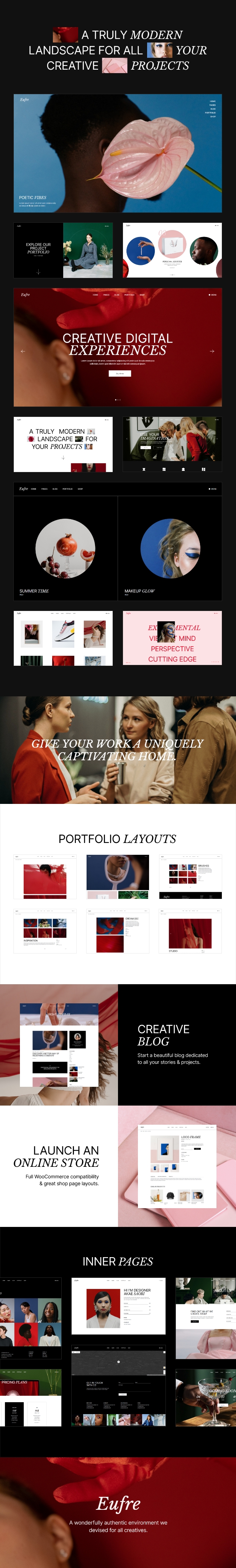 Eufre - Creative Design Agency Theme - 2