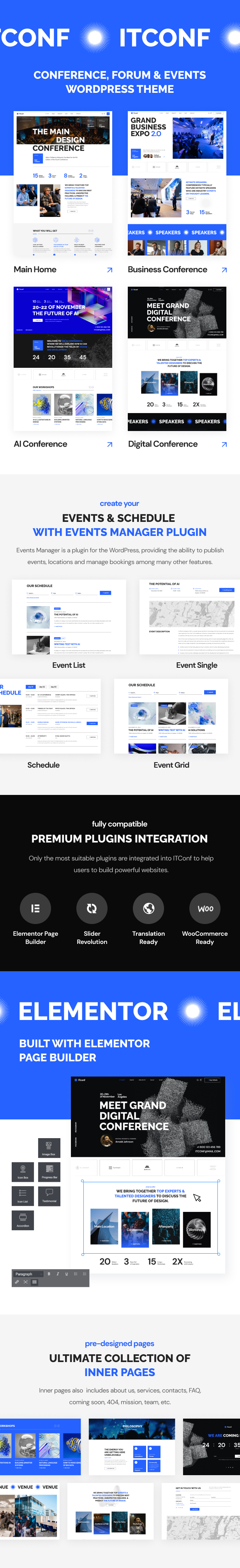 ITconf - Conference & Events WordPress Theme - 3