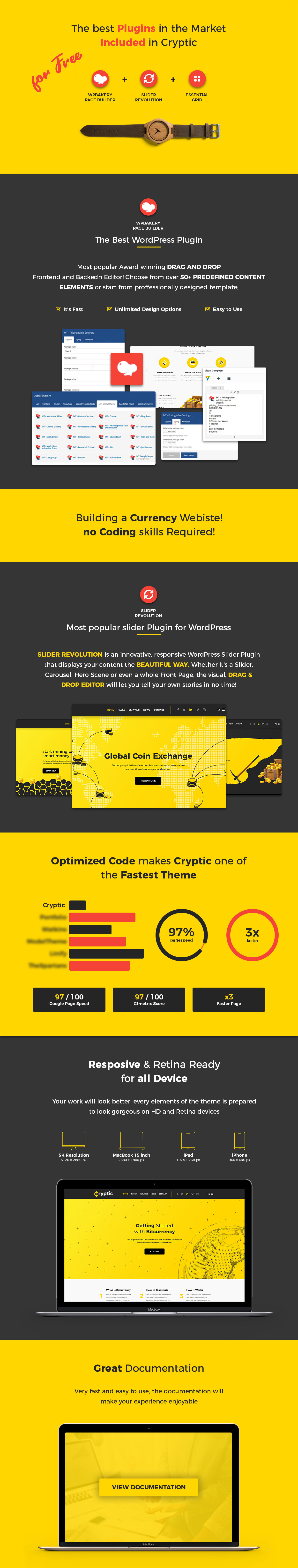 Cryptic - Cryptocurrency WordPress Theme - 10