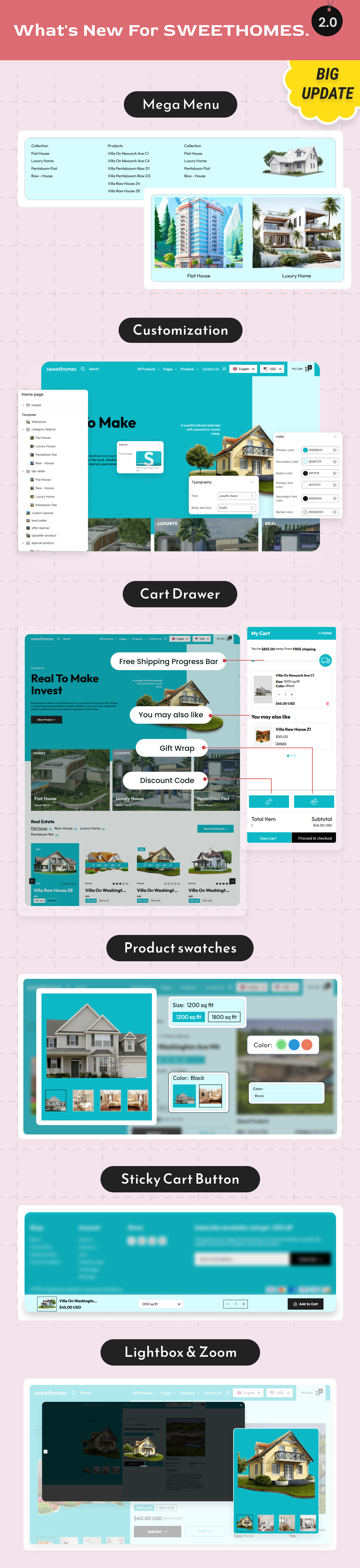 Sweet Homes - Responsive Real Estate Property Shopify 2.0 Theme - 6
