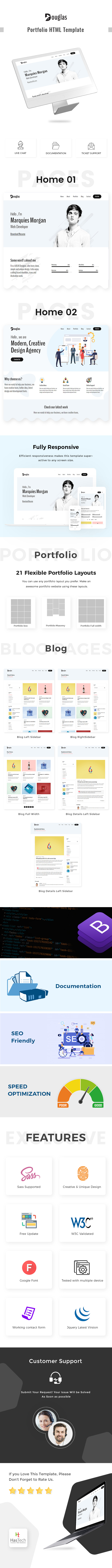 Douglas - Portfolio HTML Template - 1