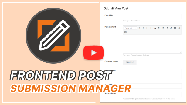 Frontend Post Submission Manager - 9