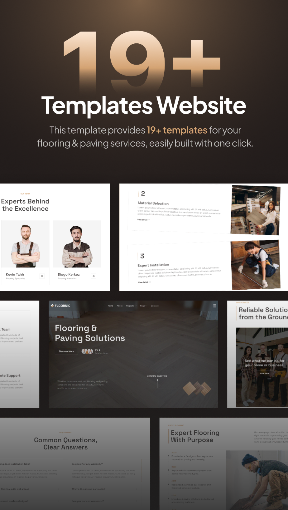 Floornic – Flooring and Paving Services FSE WordPress Theme - 4