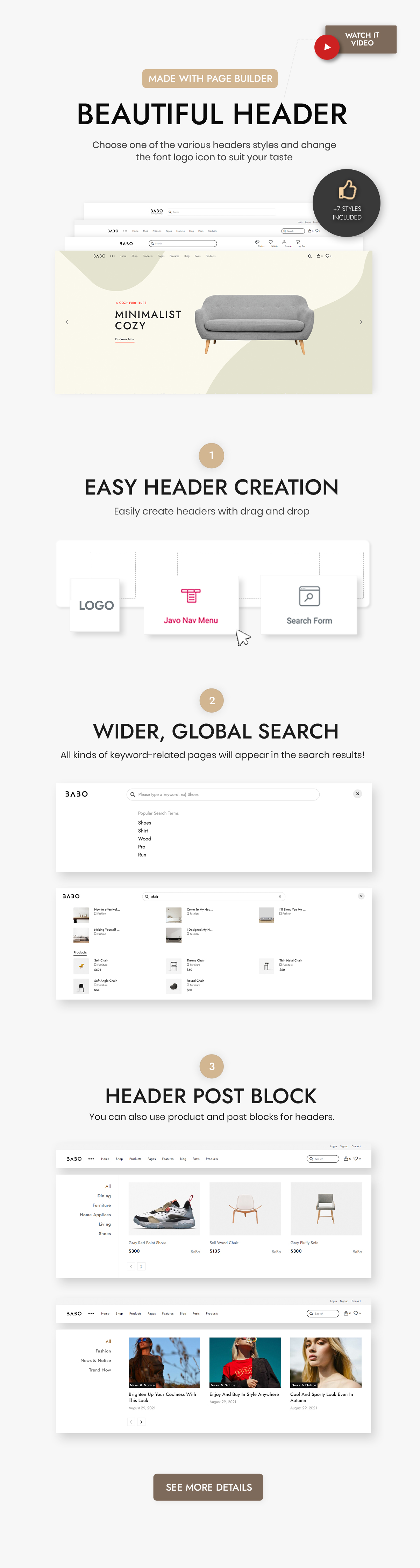 Babo - Modern & Flexible WooCommerce Theme - 11