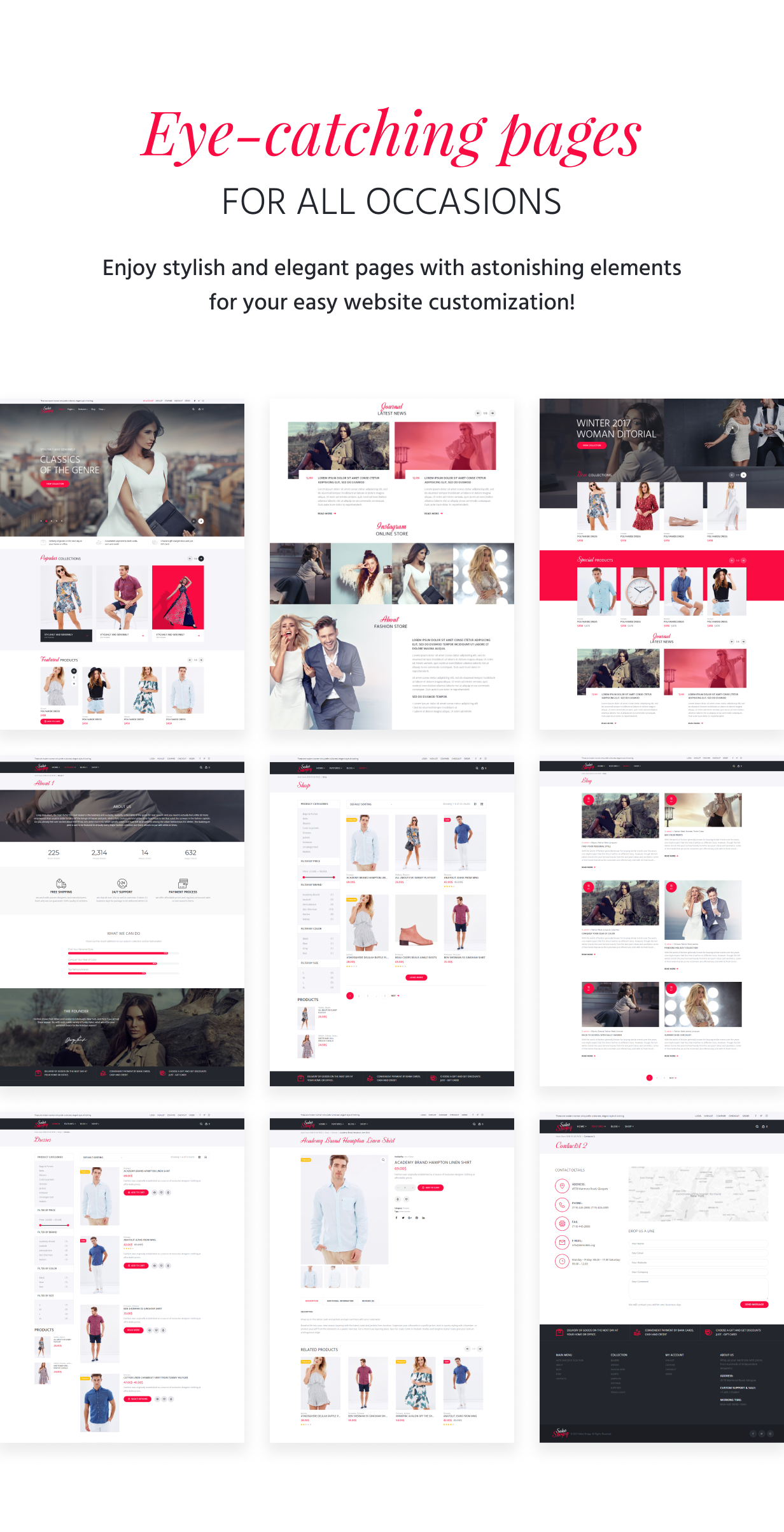 SolosShopy - Fashion Shop Elementor WooCommerce Theme - 3