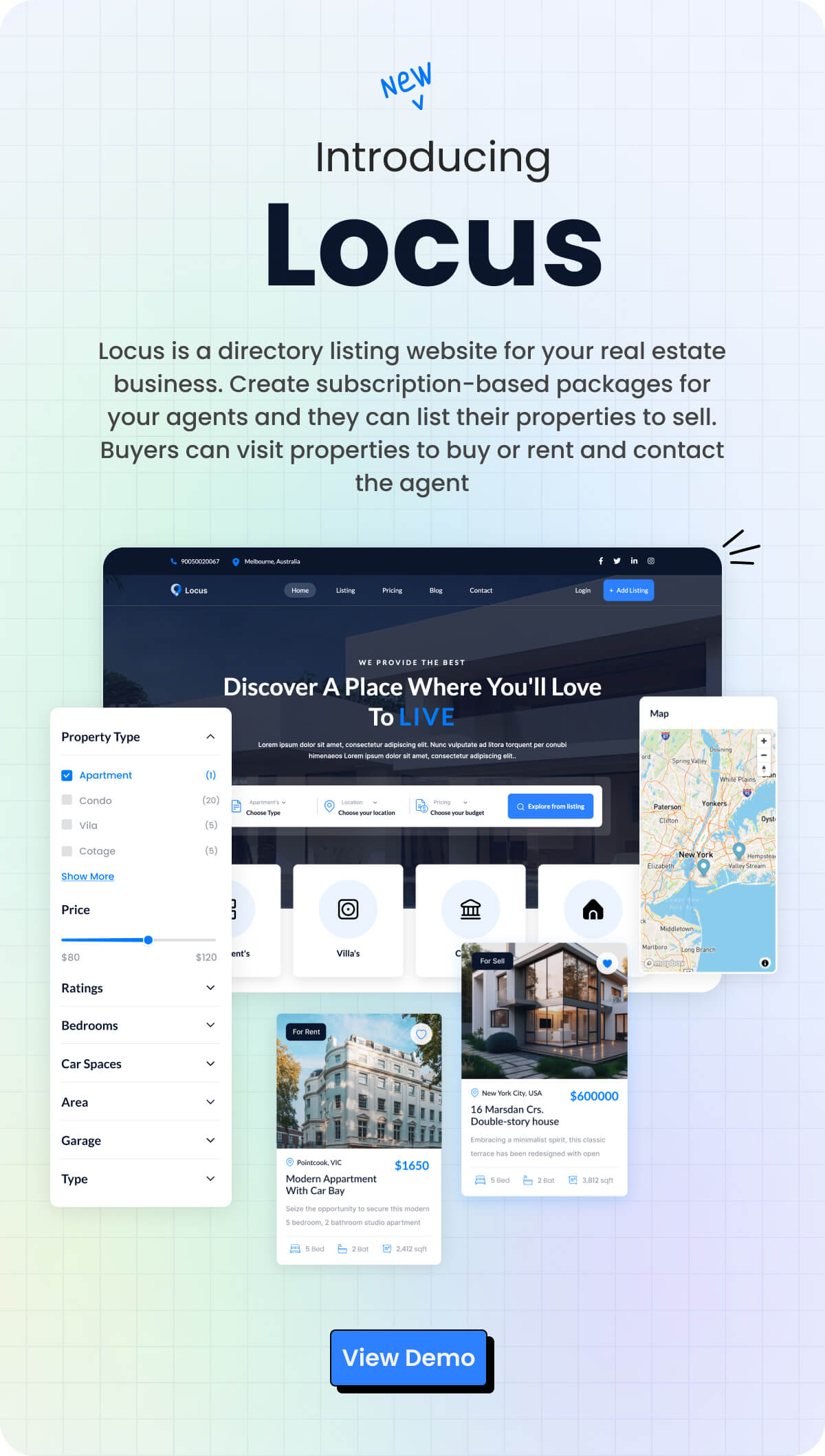 Locus Real Estate Business Directory Listing - 3