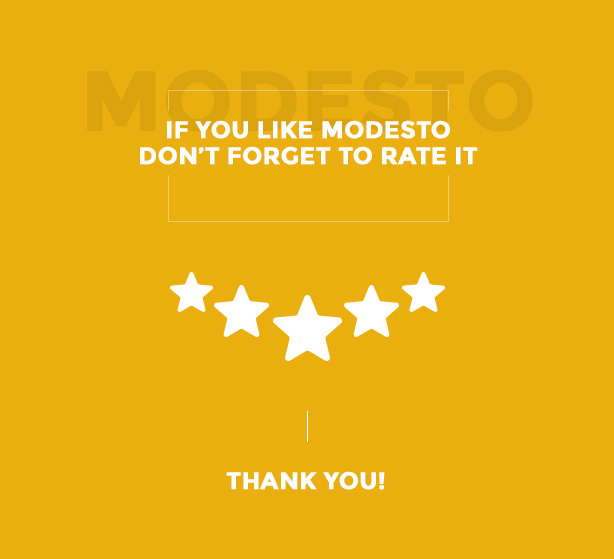 Modesto - Power Unique Portfolio, Photography & Agency HTML Template - 7