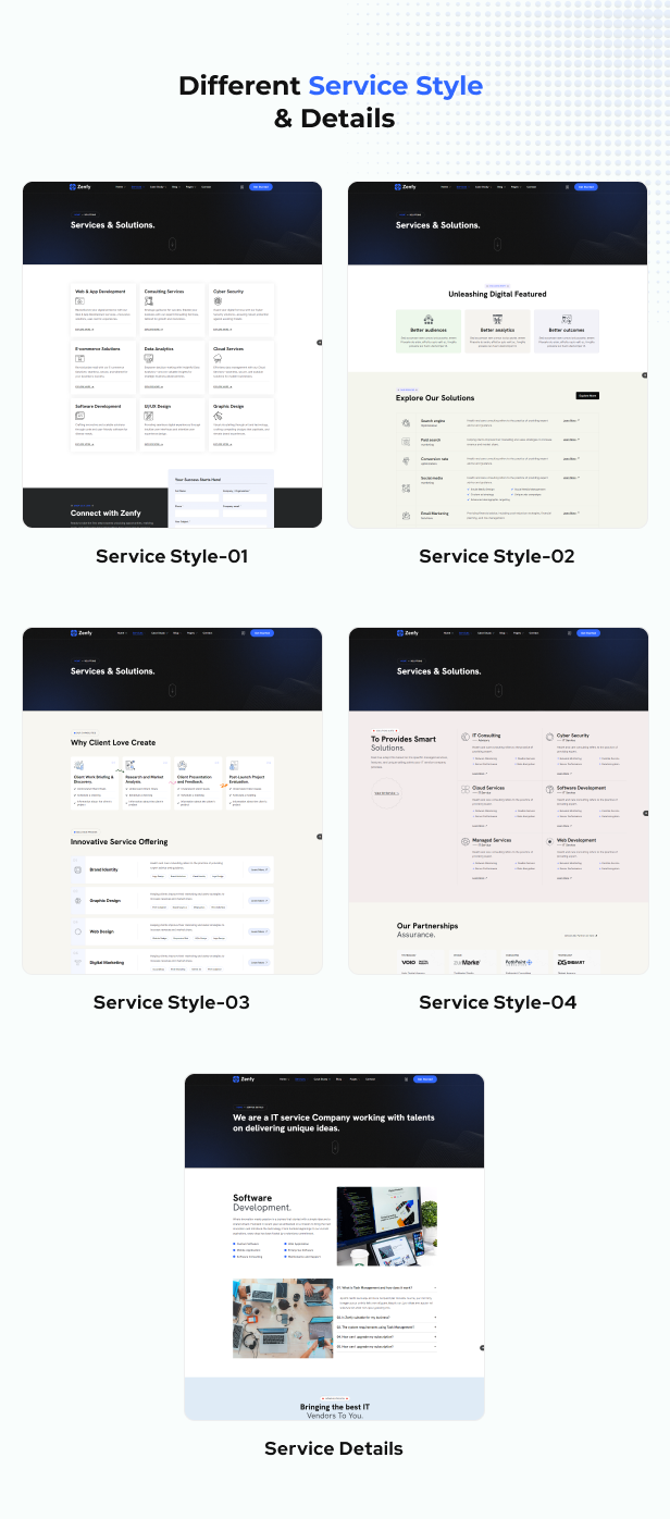 Zenfy - Software, SaaS & Digital Agency WordPress Theme